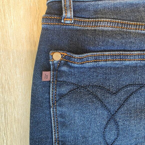 Judy Blue Women’s Jeans 7/28 High Rise Straight Leg Dark Wash Stretch Denim - Picture 8 of 13